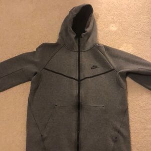 Men’s Large Grey Nike Zip-Up